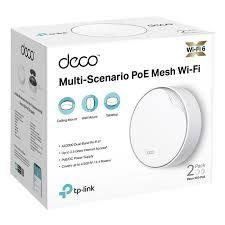 TP-Link Deco X50-PoE AX3000 Whole Home Mesh Wi-Fi 6 System with PoE (2-pack)