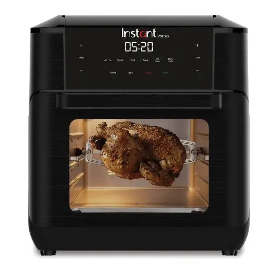 Instant Vortex 9.5L Air Fryer Oven: 7-in-1 Multi-Cooker, Rotisserie, Dehydrator, Family Size