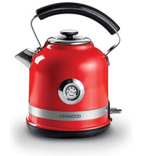Kenwood Retro Red 1.7L Cordless Kettle with Thermometer & Auto Shut-off