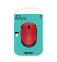 Logitech M171 Wireless Mouse - Red - New World