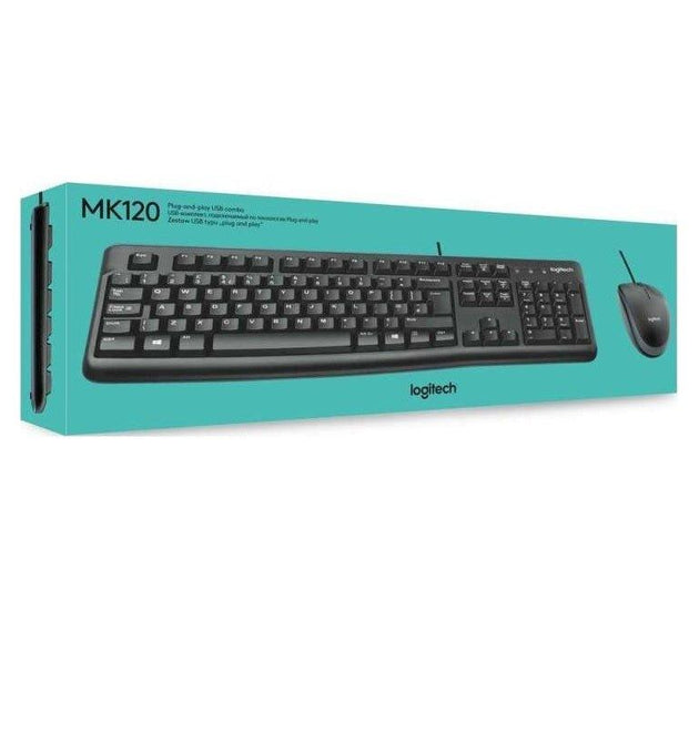 Logitech MK120 Wired Combo - New World