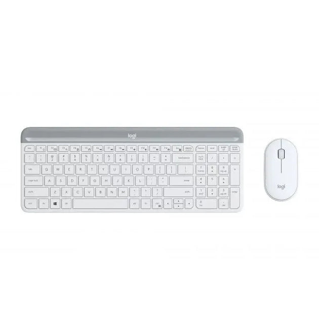 Logitech Mk470 Wireless Slim Combo - Off White