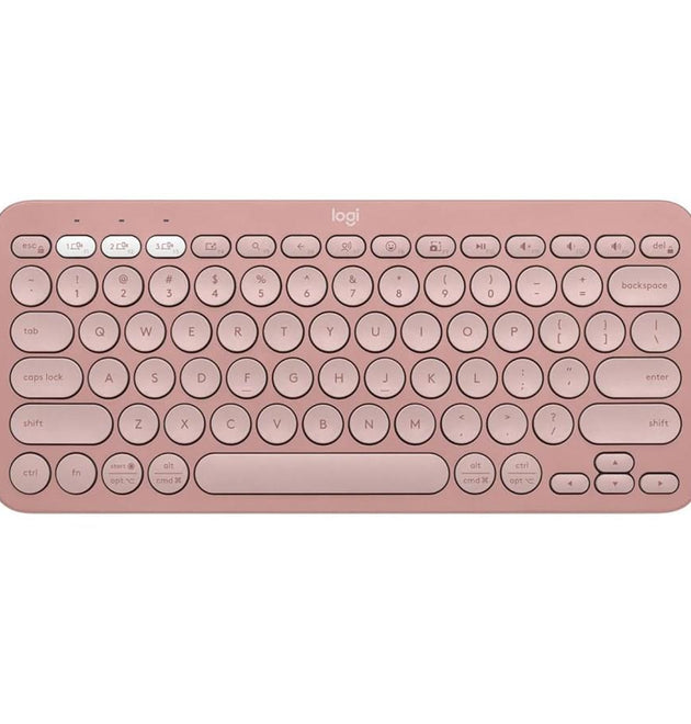 Logitech Pebble Keys 2 K380s Bluetooth Keyboard - Rose