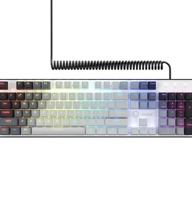 Lorgar Azar 514 RGB Wired Mechanical Gaming Keyboard White