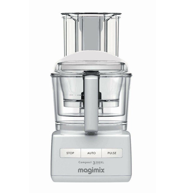 Magimix 3200XL Premium White Food Processor: Compact, Powerful, Versatile Kitchen Assistant