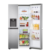 LG GC-L257SLXL 617L Non-Plumbed Side-by-Side Refrigerator UVnano Ice Dispenser