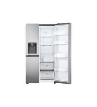 LG GC-L257SLXL 617L Non-Plumbed Side-by-Side Refrigerator UVnano Ice Dispenser