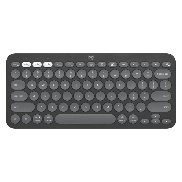 Logitech Pebble Keys 2 K380s Bluetooth Keyboard - Graphite