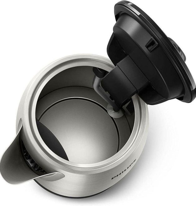 Philips HD9350/90 Stainless Steel 1.7L Electric Kettle with Energy-Saving Indicators