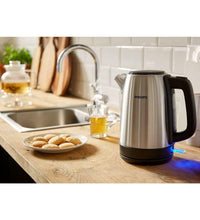 Philips HD9350/90 Stainless Steel 1.7L Electric Kettle with Energy-Saving Indicators