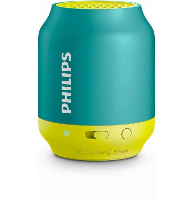 Philips Wireless Portable Speaker BT50 - Aqua - New World