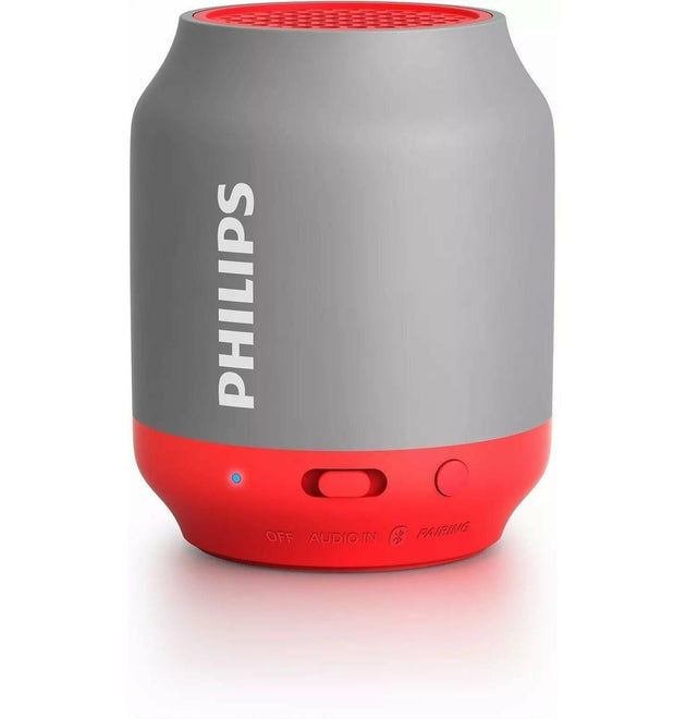Philips Wireless Portable Speaker BT50 - Red - New World