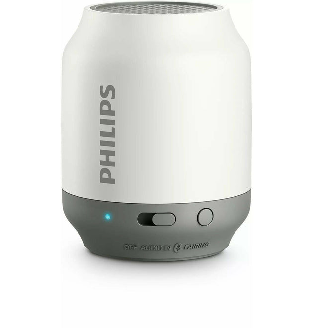 Philips Wireless Portable Speaker BT50 - White - New World