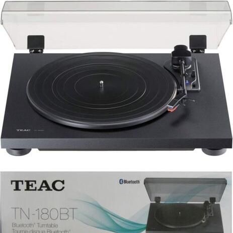 TEAC TN-180BT Automatic Bluetooth Turntable with 3-Speed Vinyl Playback