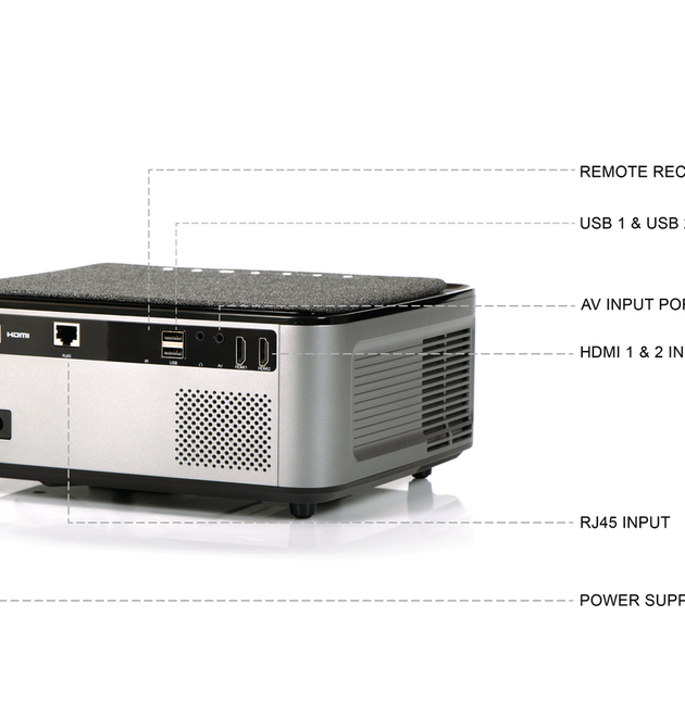 Ultra-Link PJ55 Compact Smart Projector