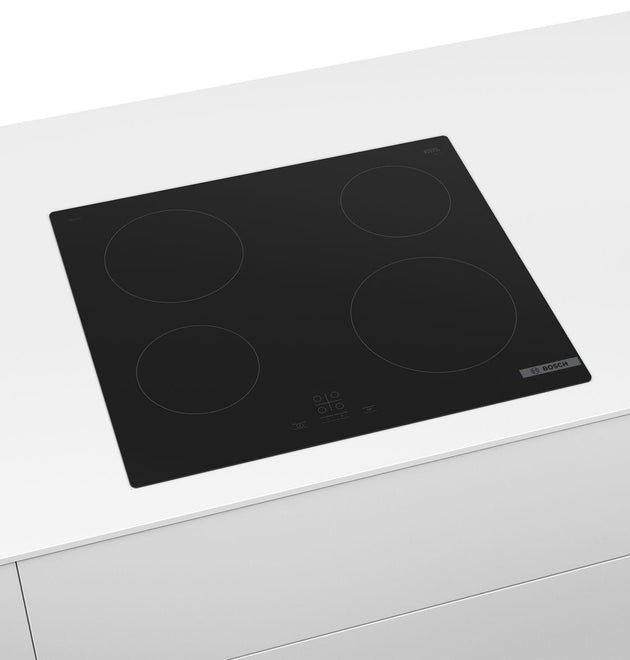Bosch PKE611BA2E 60cm Radiant Electric Ceran Hob with TouchSelect Control