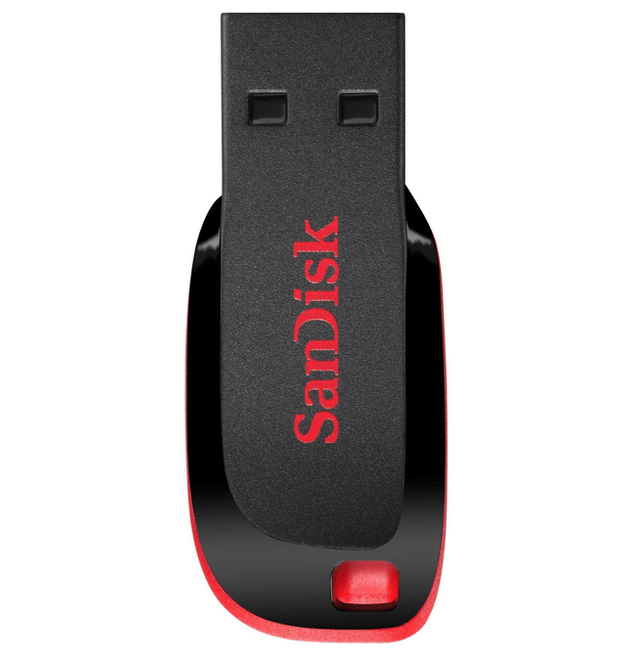 SanDisk Cruzer Blade 64GB USB 2.0 Type-A USB Flash Drive