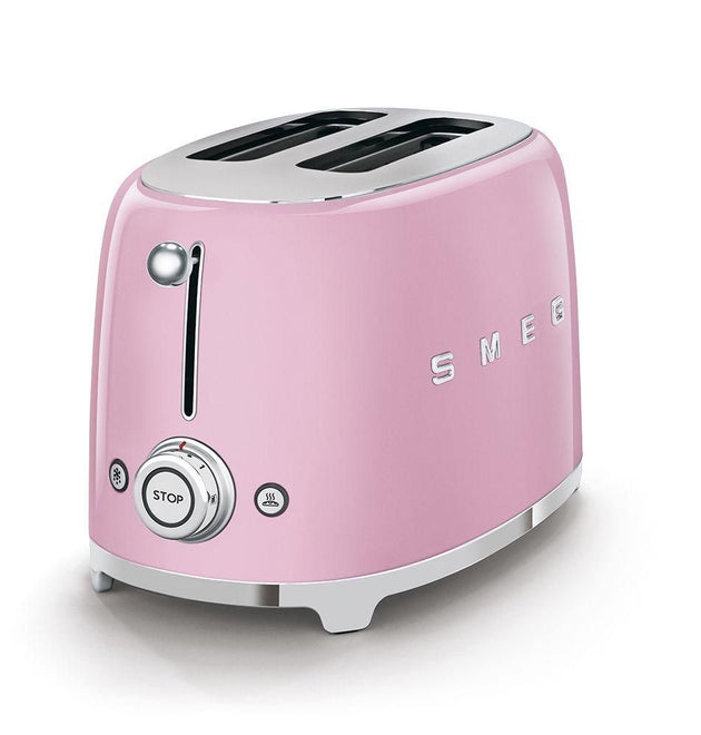 Smeg 50's Retro Style 2 Slice Toaster - TSF01PKSA - New World