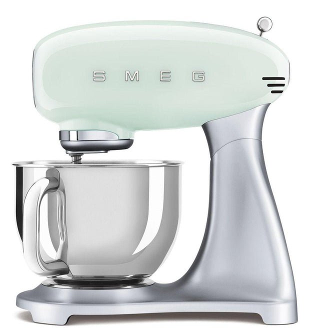 Smeg 50s Style Retro Stand Mixer Pastel Green 800W Powerful Kitchen Appliance