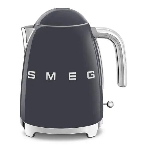 Smeg KLF03 Retro 50s Style Electric Kettle Slate Grey Stainless Steel