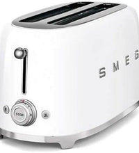 Smeg TSF02WHSA 50's Retro Style 4 Slice Toaster - White - New World
