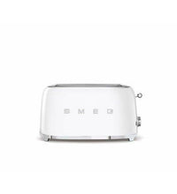 Smeg TSF02WHSA 50's Retro Style 4 Slice Toaster - White - New World