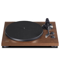 TEAC TN-280BT Bluetooth Belt-Drive Turntable: Wood Finish, Built-in Phono EQ