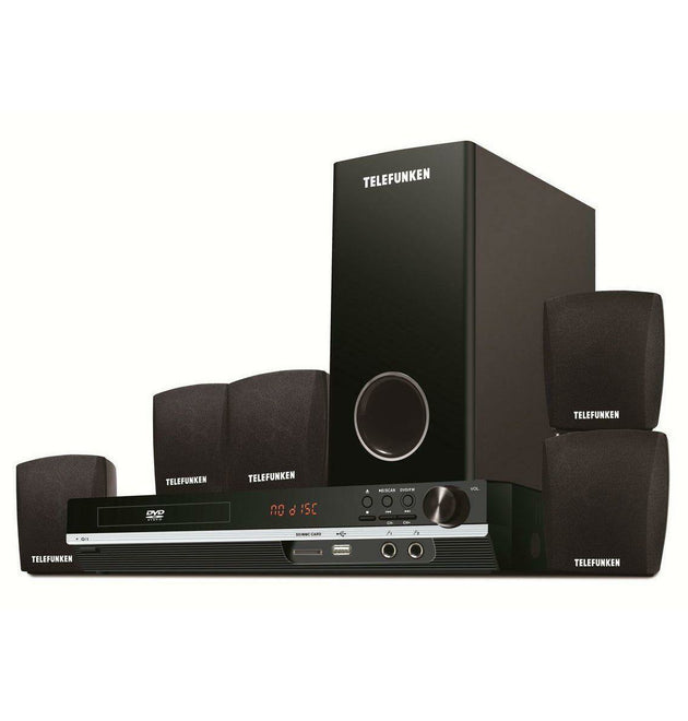 Telefunken THT-6000 5.1 Home Theatre System: HDMI Upscale, Karaoke Fun