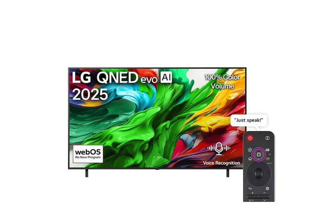 LG 75QNED86A6A 75-inch 4K QNED MiniLED AI Smart TV 120Hz webOS25