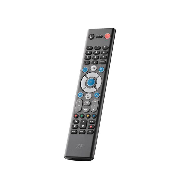 One For All Essence URC1211 Universal TV Remote: Easy Setup, Learning, All Brands