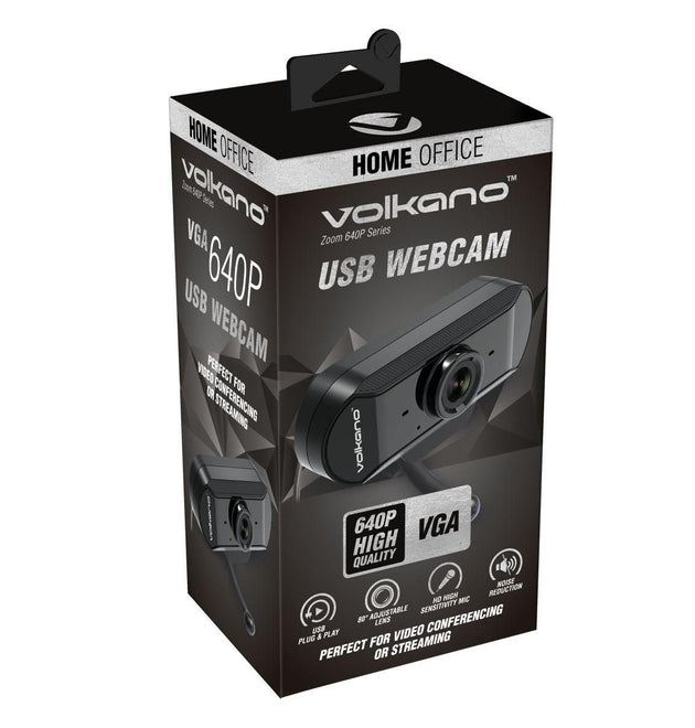Volkano Zoom 640p Webcam - New World