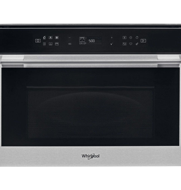 Whirlpool W7 MW461 6th Sense Built-In Microwave Oven with Crisp & Steam