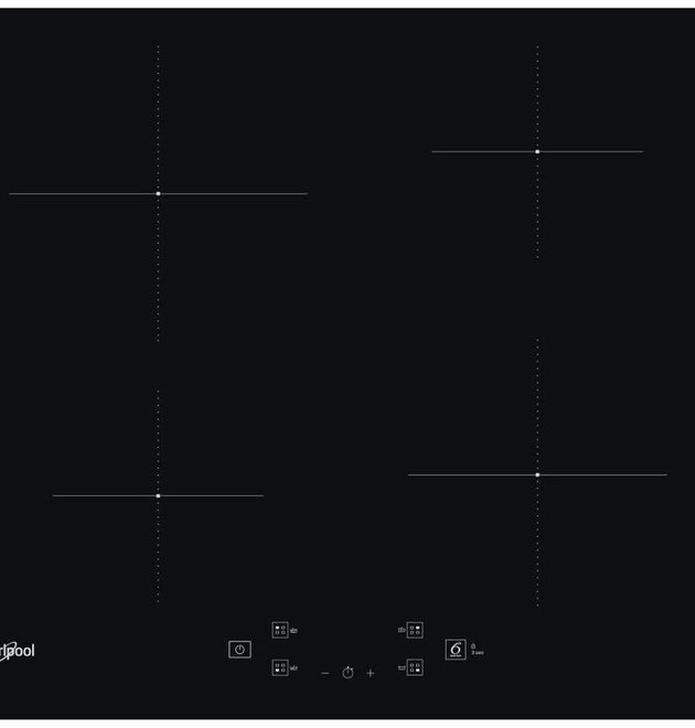 Whirlpool WS Q2160 NE Induction Hob: Smart 6TH SENSE Cooking, Power Management, Filo Design